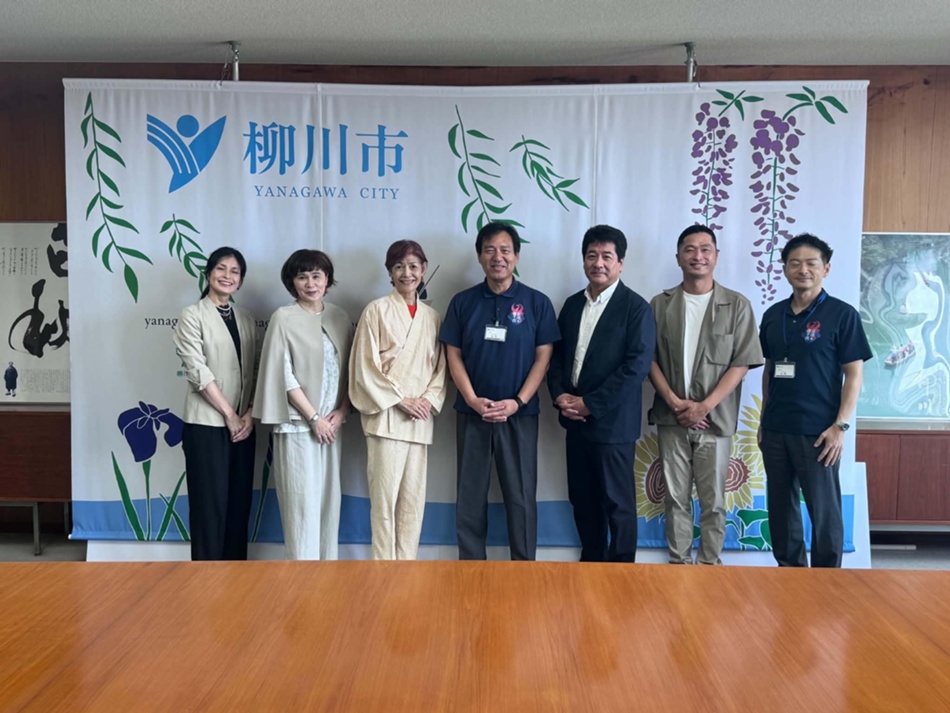 柳川で新しいプロジェクトに取り組む福岡を元気にするラジオのメンバー
